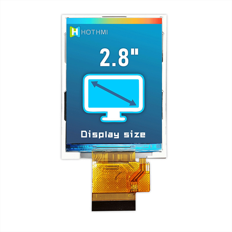 Multifunctional TFT LCD Display Module 2.8" For Smart Device TFT-H028B9QVTST3N40