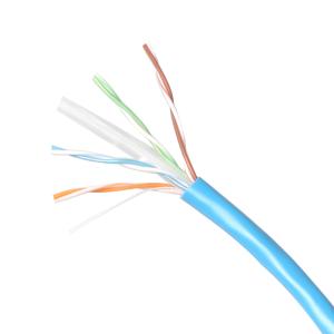 China UTP 500Mhz Cat 6a Network Cable PE Insulation TIA568 C.2 Copper CCA Conductor wholesale