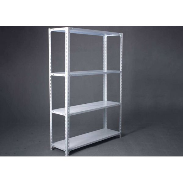 Light Duty Slotted Angle Storage Racks Thickening Column Warehouse Storage Racks