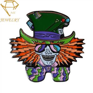 China Magnetic 60mm PVC Custom Soft Enamel Lapel Pins on sale