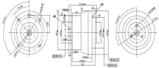 SP018006 Miniature Slip Ring 6 Circuits 1A Signal Transmission Compact Electrical Rotary Contact