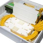 FTTX Network Fiber Optic Terminal Box 72Port SC / LC / ST / FC For Telecom