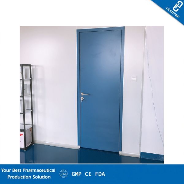 FDA Certified Hospital Door / Sandwich Panel Cleanroom Doors For Pharmaceutical