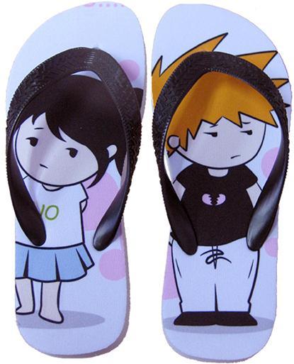 Quality Sublimation Children's Slippers(with outline border) for sale