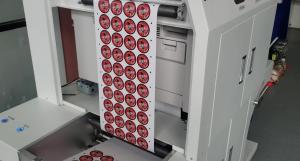 China Digital Label Laser Printer Multi-Colour Printing Press 30FT Per Min on sale