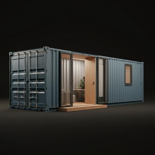 Quality 20ft Chinese Converted Storage Containers Flat Pack Homes for sale