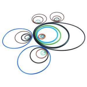 China Custom High Precision Fpm Ffkm Hnbr Nbr Fkm Silicone Epdm Rubber Oring Seals O-Ring O Rings wholesale