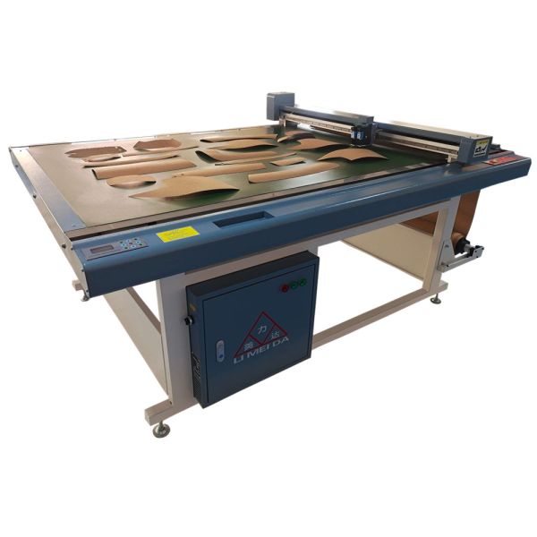 Paper Pattern Inkjet Flatbed Cutter Plotter , Inkjet Printing Cutting Machine