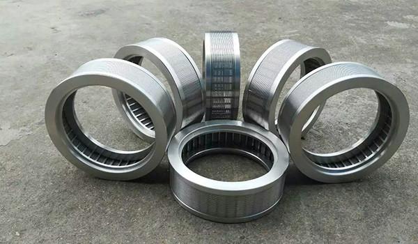 Quality Customized Centrifugal Partition Basket Utilizing Triangle Wedge Wire for sale