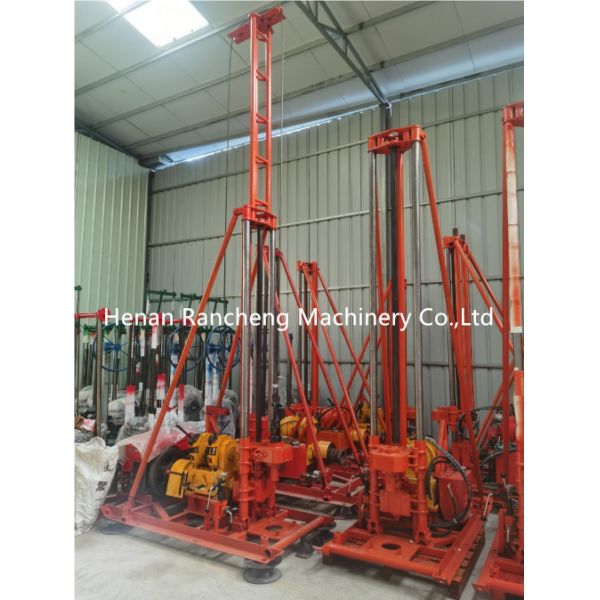 100-150m Depth 75mm-130mm Diameter Core Rig With 10.6KW 15HP Changchai