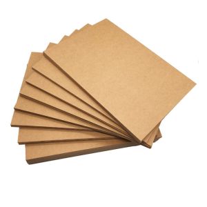China Brown Kraft Cardstock Paper 110gsm Kraft Packing Paper Uncoated wholesale