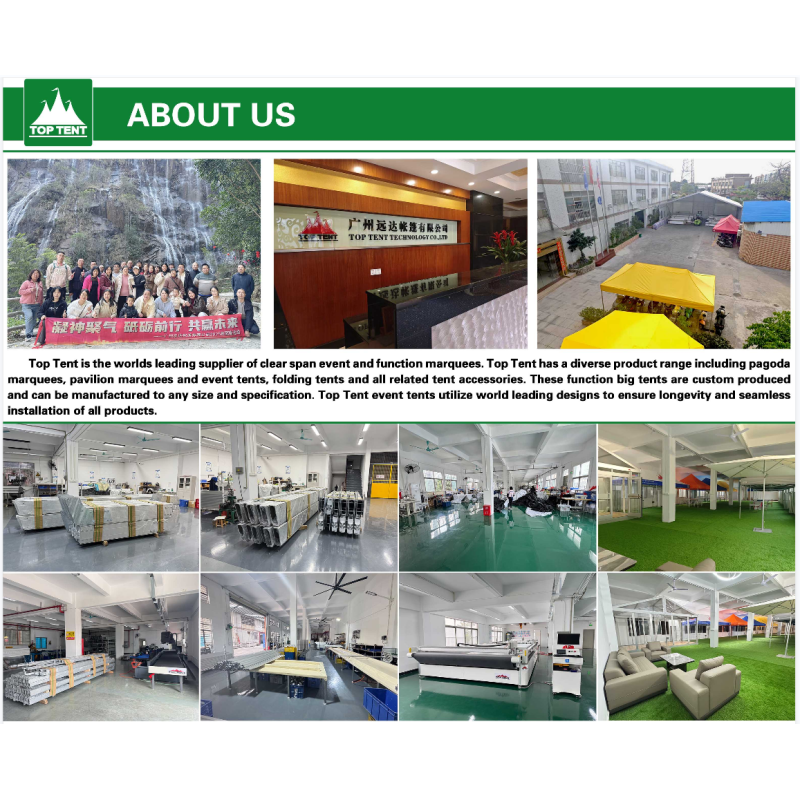 M Series Clear Span A Frame Heavy Duty Marquee Tent With Insulation Cotton