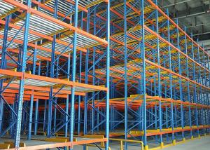China Galvanized Gravity Flow Pallet Racking Systems FIFO Principle wholesale