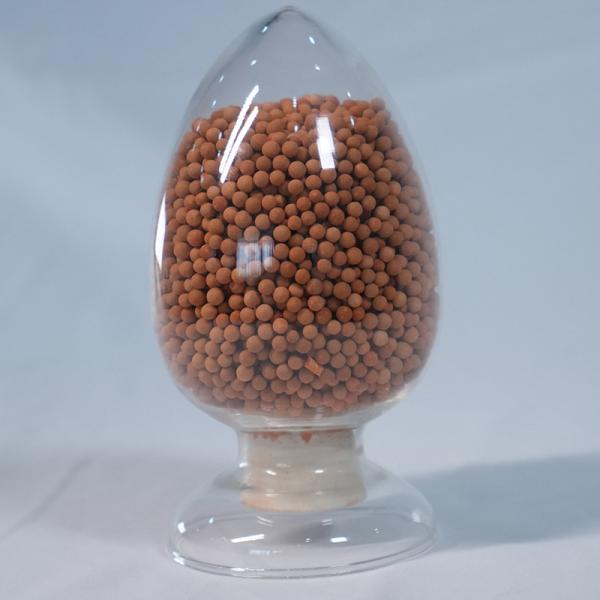 Quality Uniform Pore Size Distribution C3 Selective Hydrogenation Catalyst Supported By Aluminum Oxide Al2O3 For Spherical Shape for sale