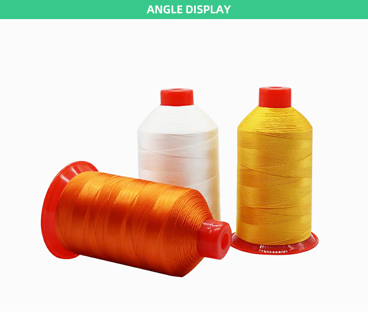 210D High Tenacity Polyester Bonded Thread for Handbag Twisted and Filament Yarn Type