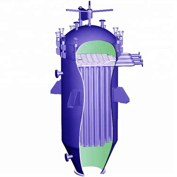 Stainless Steel 304 Vertical Pressure Leaf Filter 20m2 Filtration Area