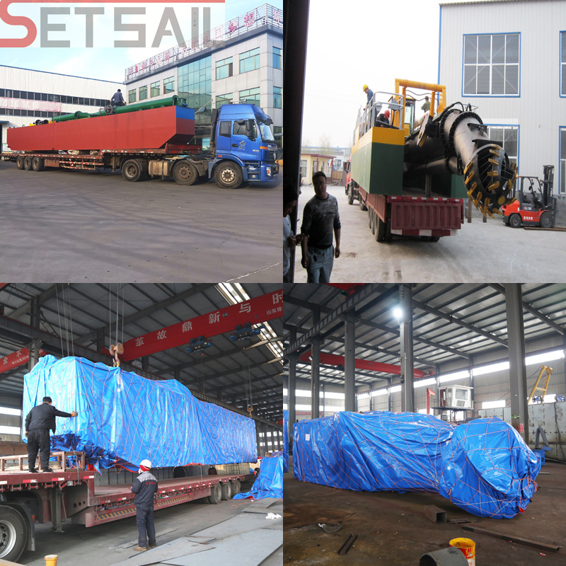 Diesel Engine Sand Cutter Suction Dredger for River Mud