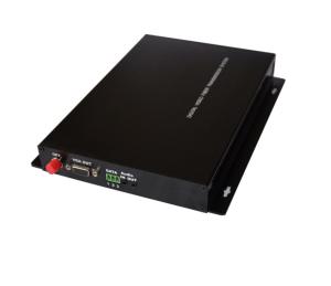 VGA Fiber Extender with duplex rs232 and bidirectional audio