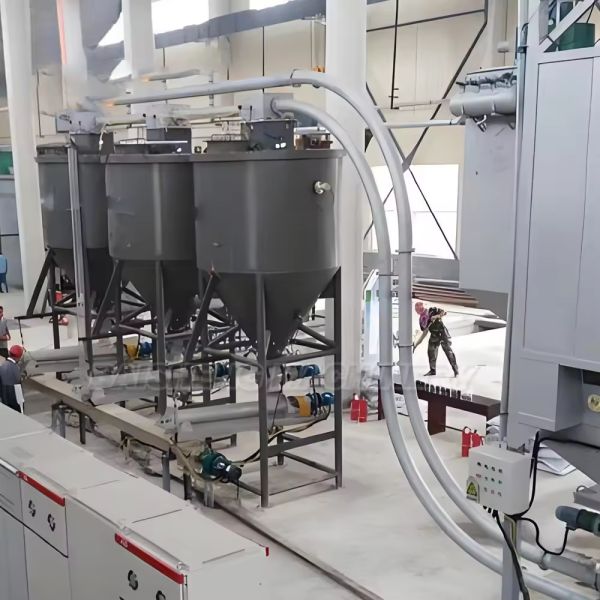 Custom-made fully enclosed pipeline chain conveyor industrial tubular conveyor, suitable for cement, flour, and ash plant manufacturers.