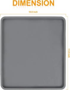 Portable Leakproof Silicone Cake Pan Sheet Dividers Reusable