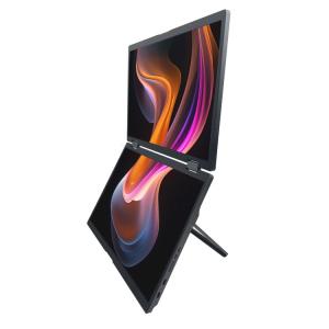 Extended Laptop Portable Multi Monitor Foldable Dual Monitor 14 Inch 250nit