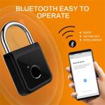 Tuya Smart Keyless Fingerprint Door Lock Phone Control Open Smart Mini