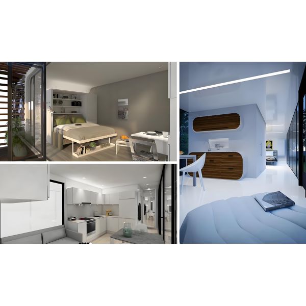 Modern Outdoor Space Capsule House Apple Cabin Movable Customized