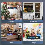 High View Angle Flexible LED Light Display Panel for Car Window Sign Smart APP