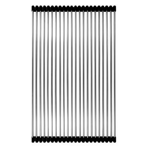 China SS304 Sink Protector Grid Above Counter Rolling Black Sink Grid wholesale