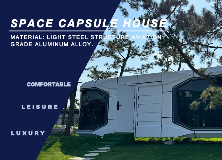 Customized Size Multi-function Intelligent Voice Control Capsule Hotel Tiny Space House for Smart Living
