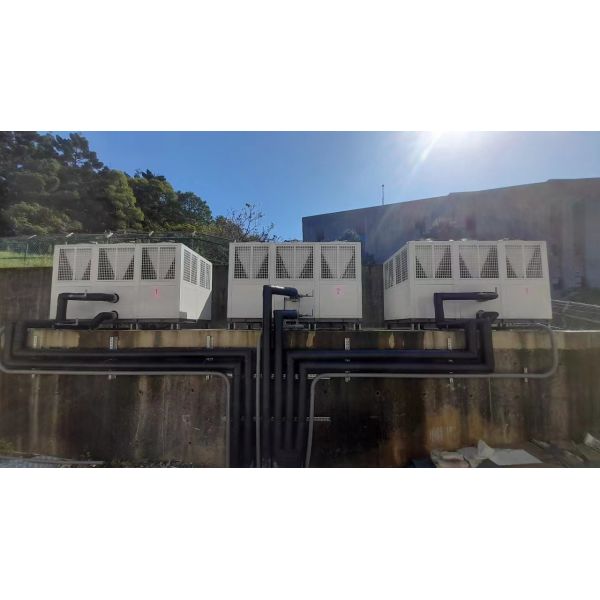 OEM ODM Commercial Air Source Heat Pump 160KW Environmentally Friendly
