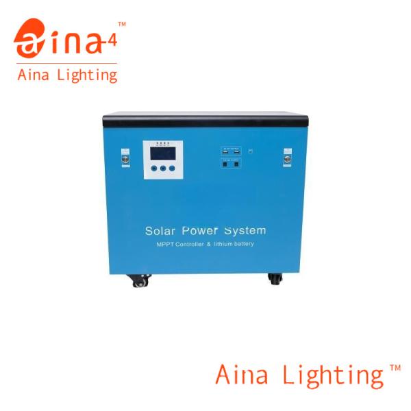 Quality Small size high power 2KWH portable mobile power fast charging 110v/220v output 2000watts solar mobile energy storage for sale