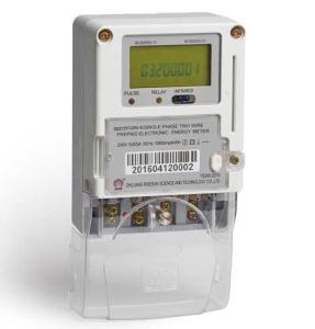 China Single Phase CPU Card Prepaid Power Energy Meter With RS485 Far Infrared Interface on sale