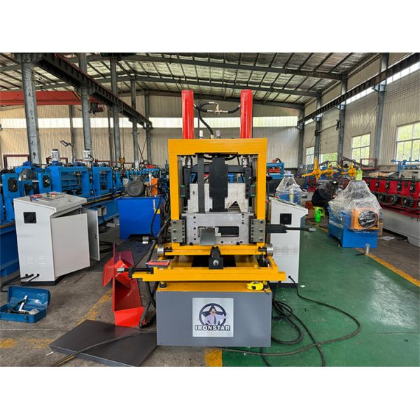 60-200mm automatic size changeable U purlin making machine for Kazakstan 80-300mm automatic size changeable U purlin