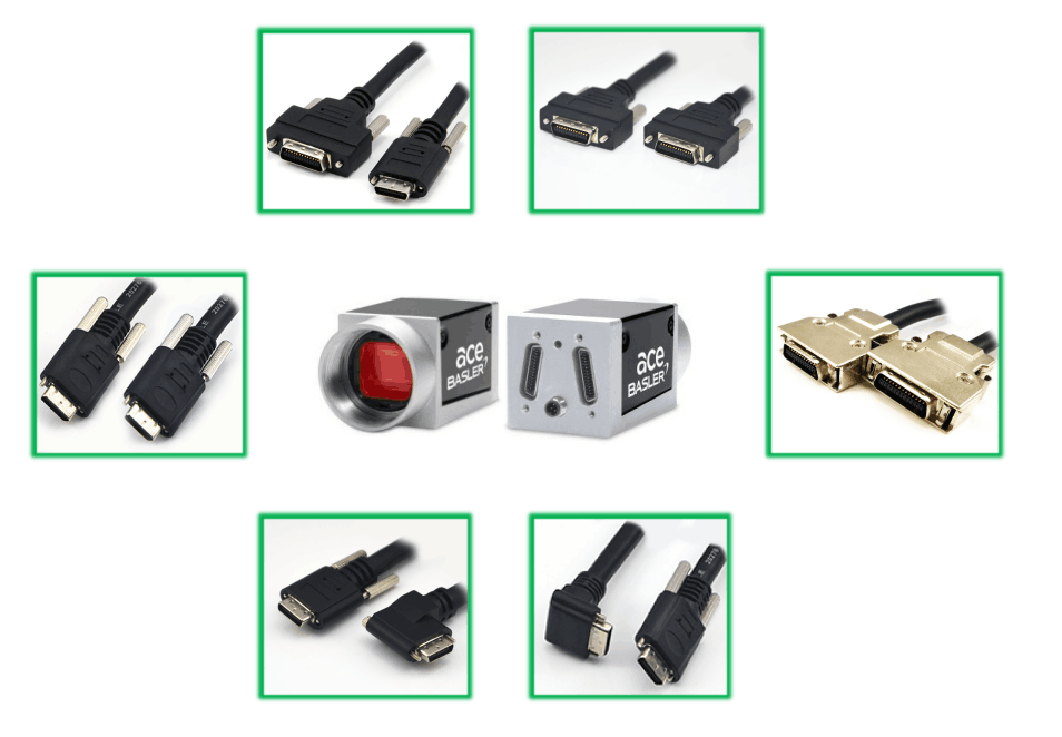 CCD CMOS 5M 28AWG 26 Pin MDR To SDR Camera Link Cable