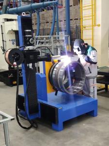 TIG Welding Circular Seam Welding Machine with 50/60Hz Frequency and TIG 500Amp Power Source