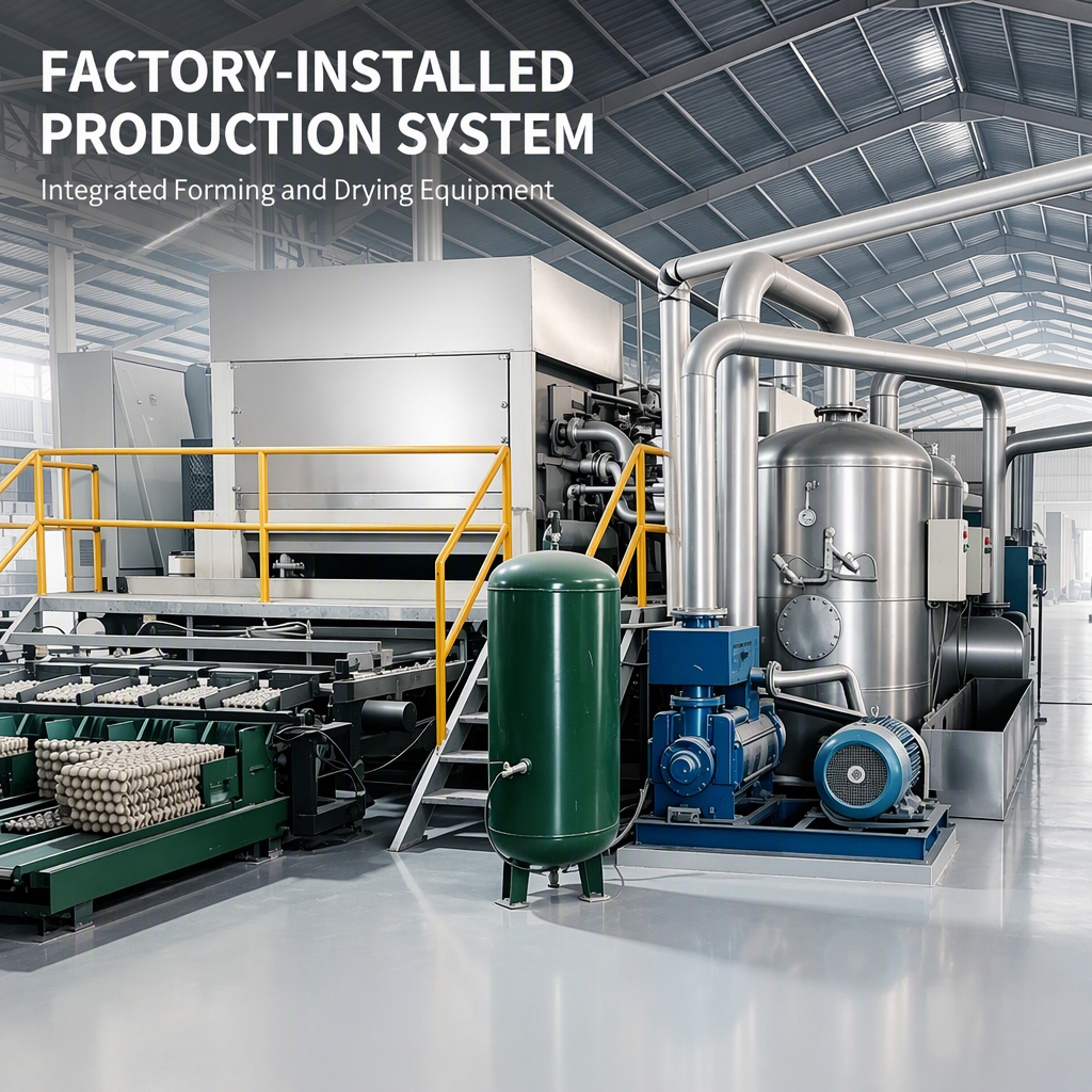 Automatic Pulp Molding Machine Disposable Paper Plate And Bowl Making Machine For Biodegradable Tableware