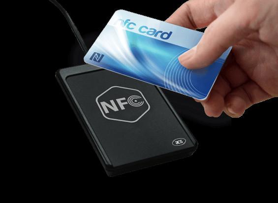 Quality Desktop RFID Smart Reader 13.56Mhz 125KHZ Smart ID Card Reader With T5577 Chip for sale