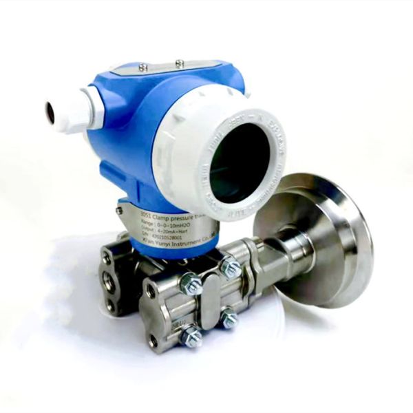 Capacitive Pressure Transducer Sensor Single Flange Differential Pressure Transmitter