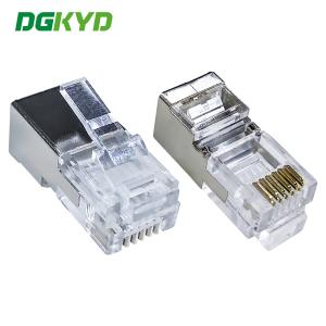 China RJ11 Crystal Head 6P6C Category 5e RJ11 Ethernet Plug DGKYDRJ111166F1A1Y1W041 wholesale