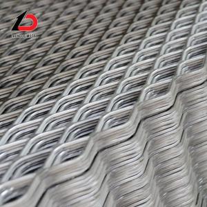 Architectural Decorative Metal Mesh PVC Coated Galvanized Aluminum Stretch Expanded Metal