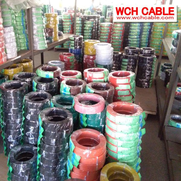 UL3122 Fiberglass Braided Electrical Silicone Rubber Wire Rated 200℃ 300V