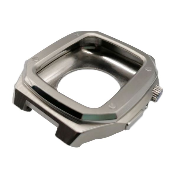 44mm CNC Watch Parts Stainless Steel Smart Watch Case For Apple Watch Series
