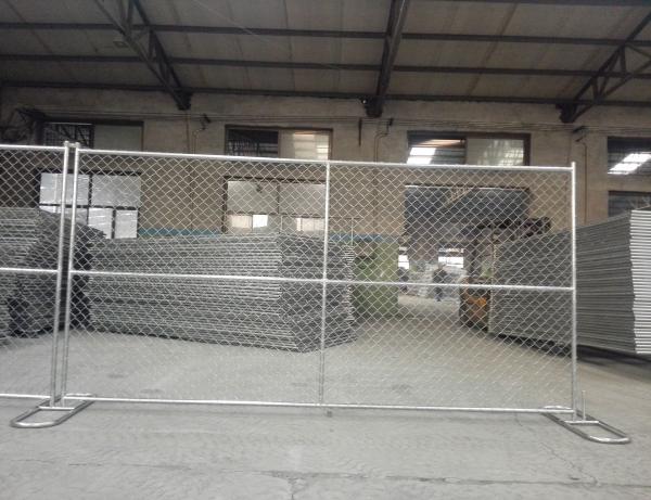 Quality Galvanized Chain Link Fencing 6x12 Temporary Construction Fence Panel for sale