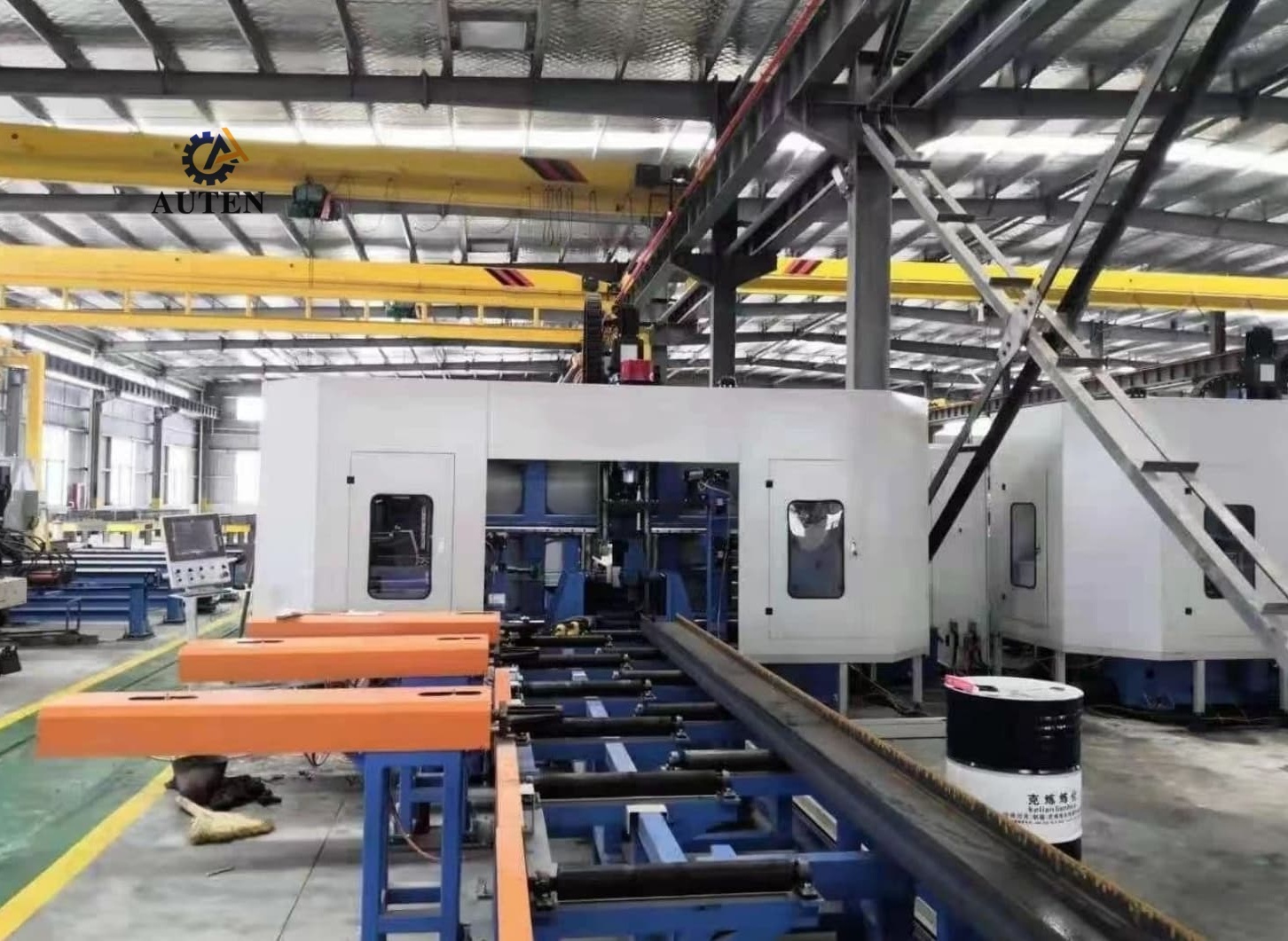 Support Multiple Drilling Operations CNC Beam Drilling Machine with Tapping Marking and Scribing Task