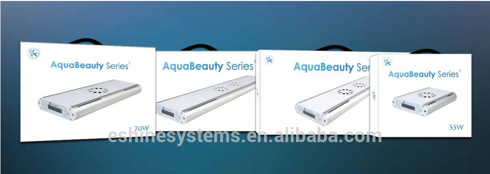 2015 6G AquaBeauty newest design smart Cree aquarium led light for Marine Aquarium tank