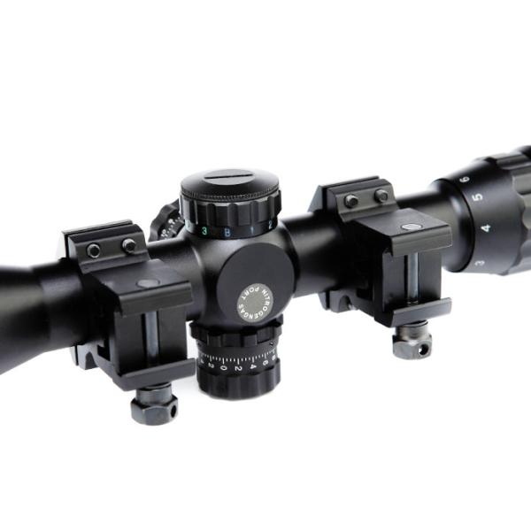 Quality Tactical Rangefinder Illuminated Hunting Scope 340mm Length Rail Mounting for sale
