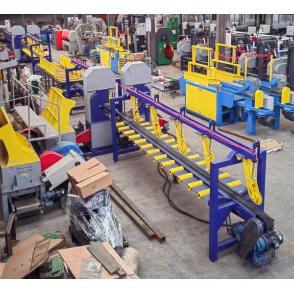 Automatic Vertical Twin Blade Saw Bandsaw Mill Machine For Woodworking Machinery Sawmill