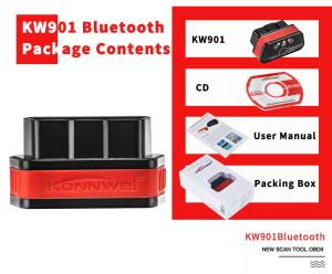 China Universal Car Bluetooth Diagnostic Scanner Stable Wireless Connection 2 Years Warranty wholesale