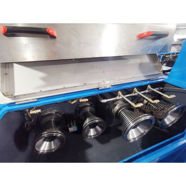 Fine Wire Draw Machine 0.08 to 0.32 mm Dual Inverter Automatic Control